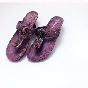 Citicross Bohemian Rhapsody Kitten Heel Sandals